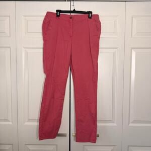 Chicca Electric Rose Pink Ankle Pants Size 2 Barbiecore